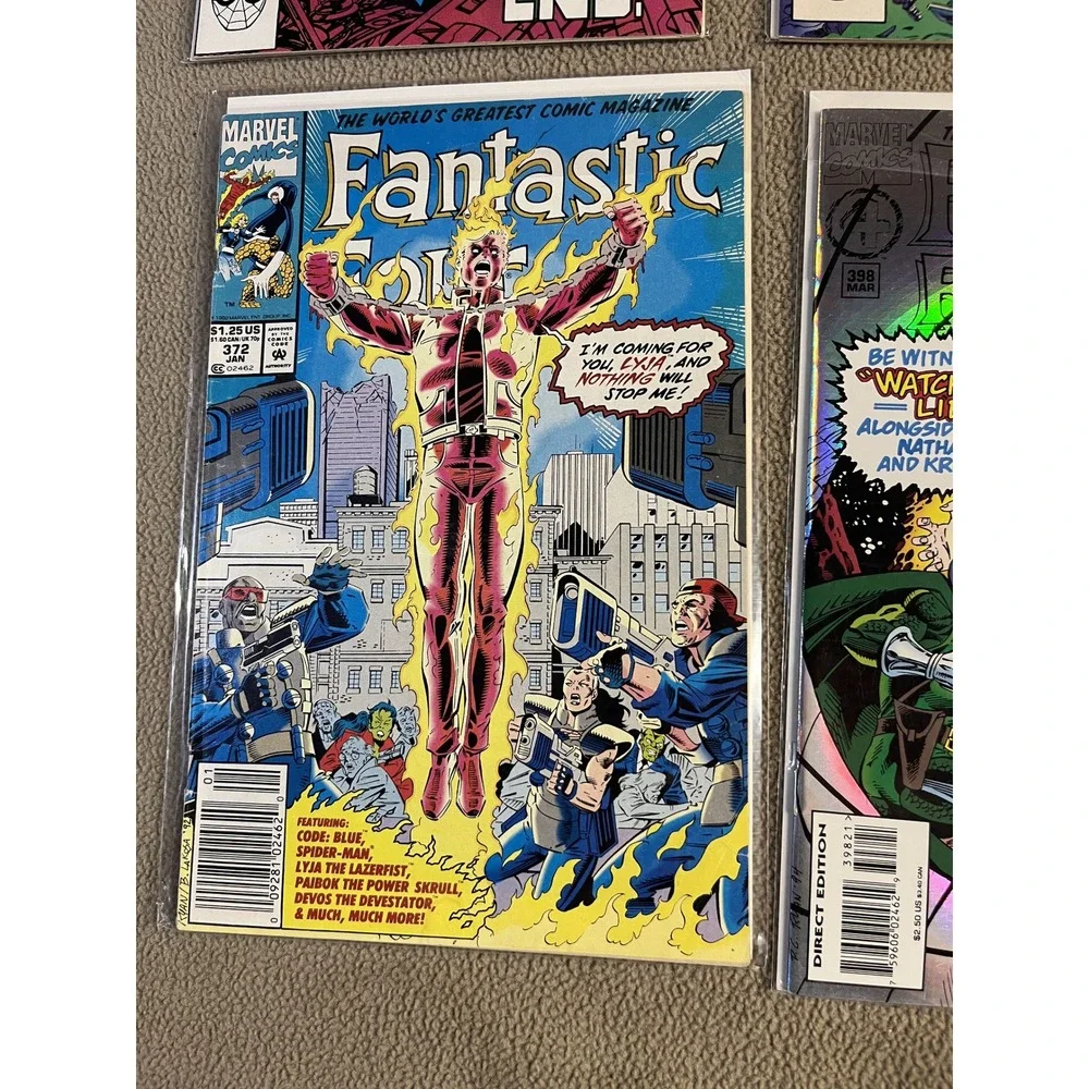 Fantastic Four Comic Book Lot 6‎ Issues 245 279 293 372 396 413
